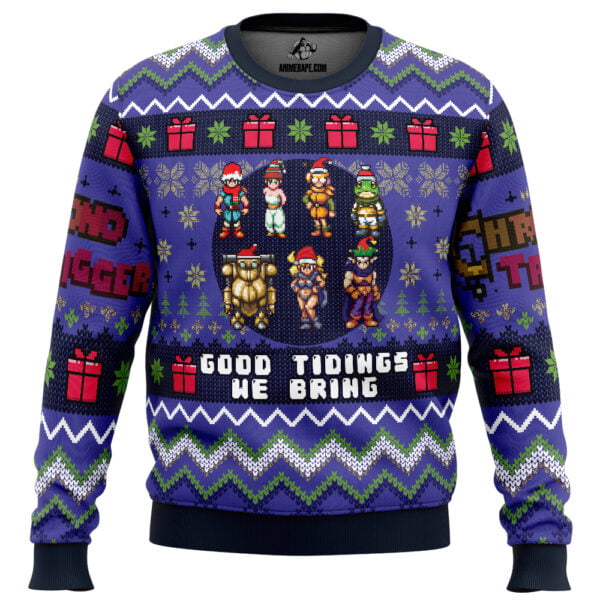 Good Tidings We Bring Chrono Trigger Ugly Christmas Sweater