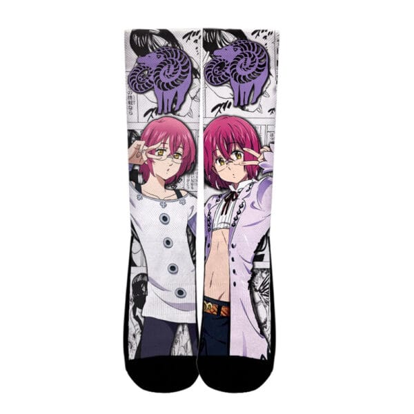 Gowther Socks Seven Deadly Sins Custom Anime Socks Mix Manga