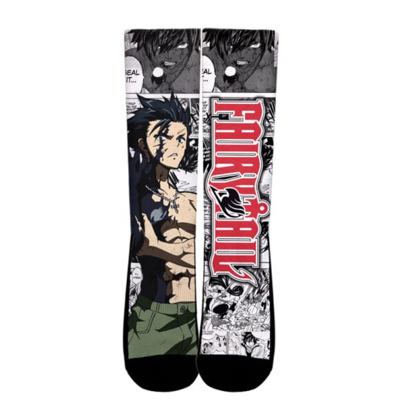 Gray Fullbuster Socks Fairy Tail Custom Anime Socks Manga Style