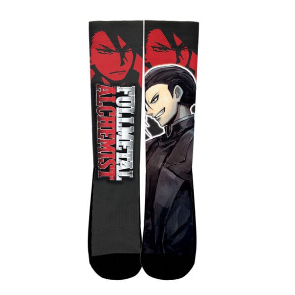 Greed Socks Fullmetal Alchemist Custom Anime Socks Manga Style