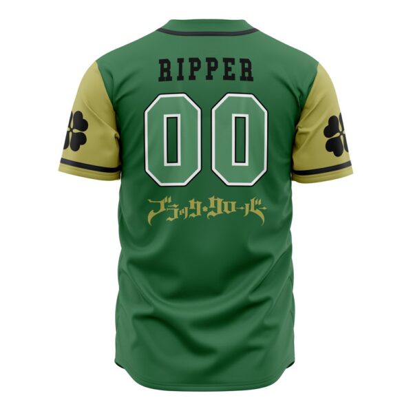 Green Mantises Black Clover Baseball Jersey