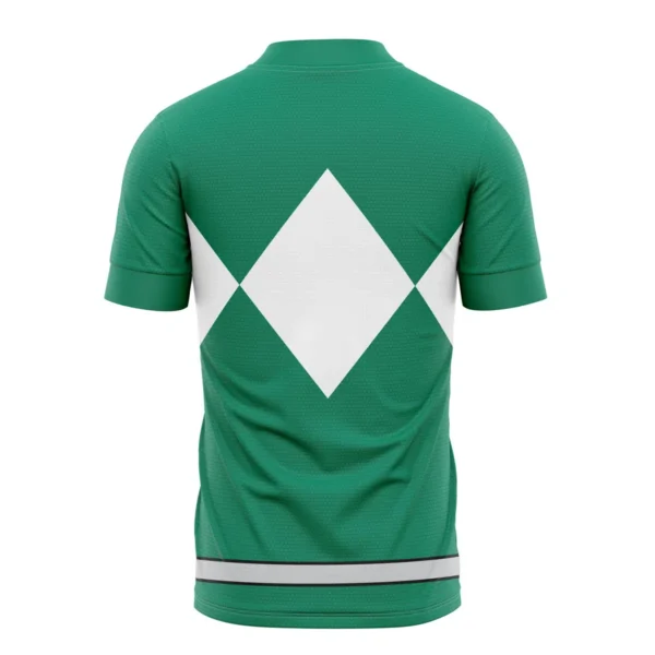 Green Ranger Mighty Morphin Power Rangers Soccer Jersey