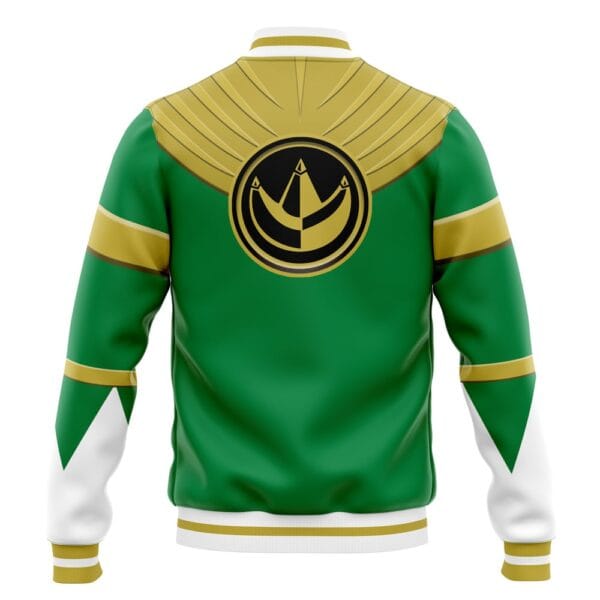 Green Ranger Mighty Morphin Power Rangers Varsity Jacket