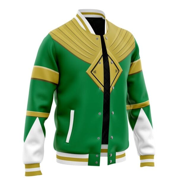 Green Ranger Mighty Morphin Power Rangers Varsity Jacket