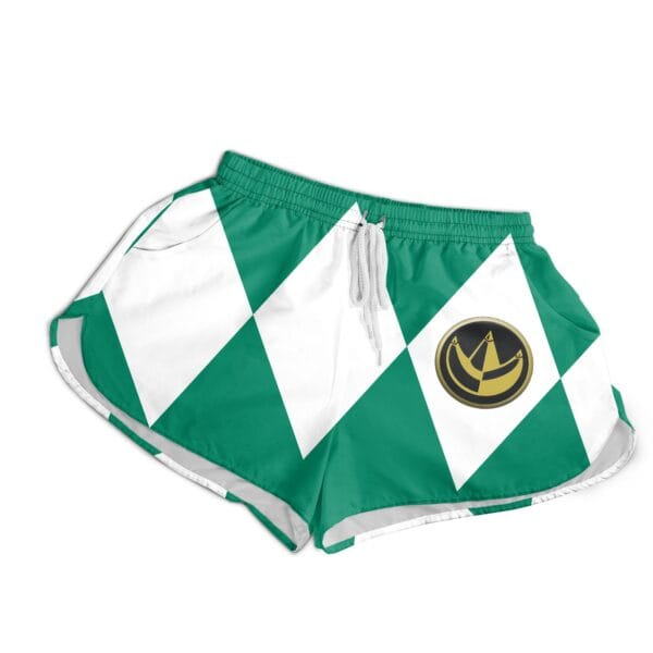 Green Ranger Mighty Morphin Power Rangers Womens Board Shorts