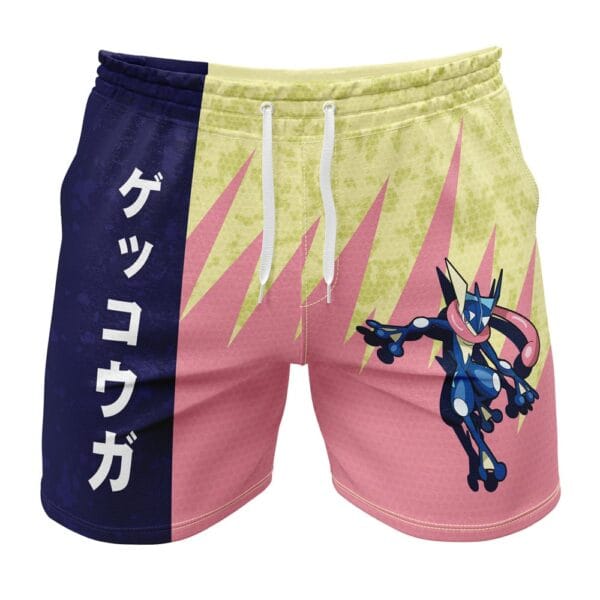 Greninja Classic Pokemon Gym Shorts