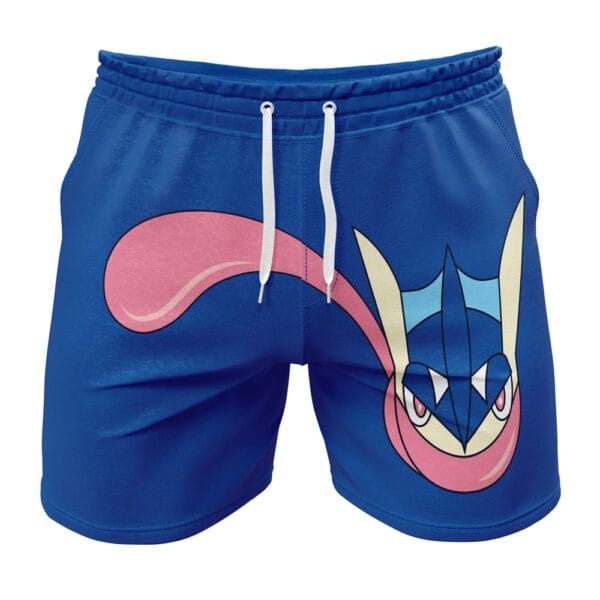 Greninja Face Pokemon Gym Shorts