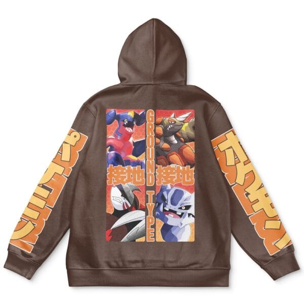 Ground Type Pokemon Streetwear Hoodie