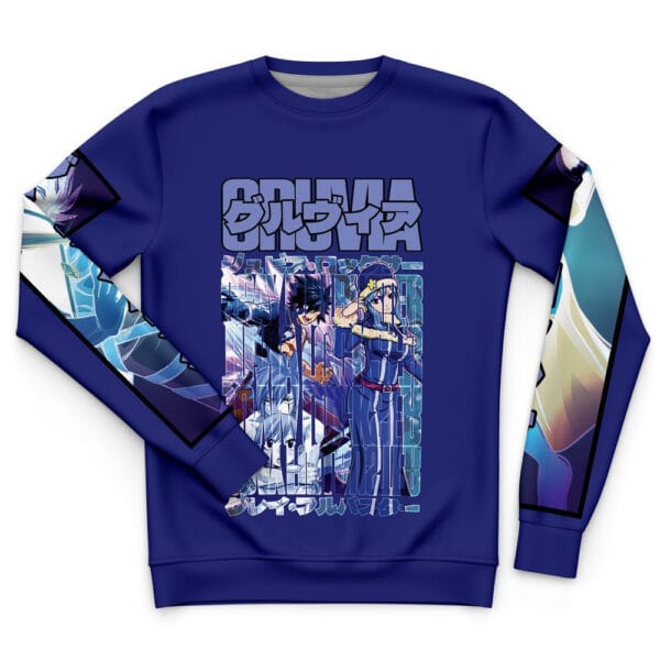 Anime Gruvia Fairy Tail Streetwear Sweatshirt