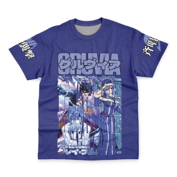 Anime Gruvia Fairy Tail Streetwear Tshirt