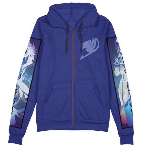 Gruvia Fairy Tail Streetwear Zip Hoodie Jacket