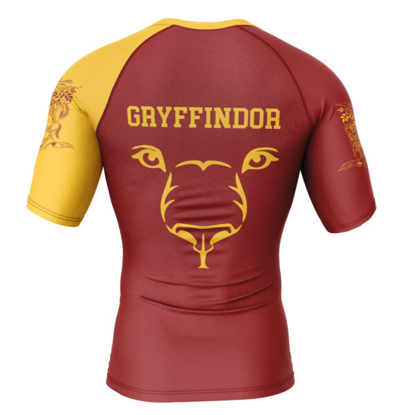 Gryffindor Harry Potter V2 Short Sleeve Rash Guard Compression Shirt