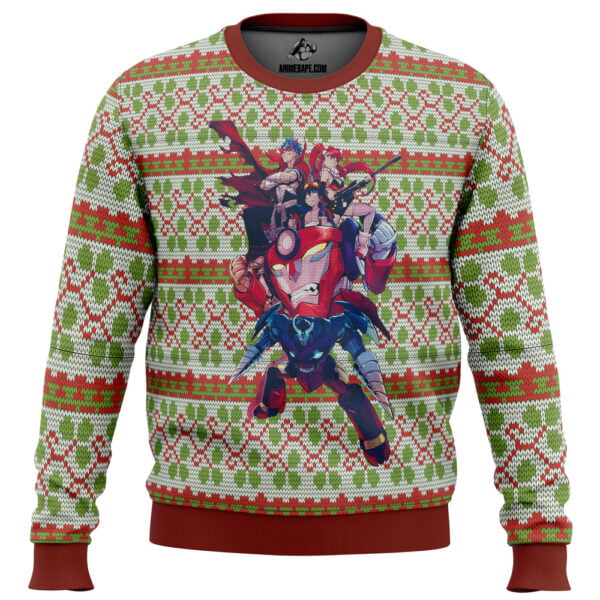 Gurren Lagann Ugly Christmas Sweater