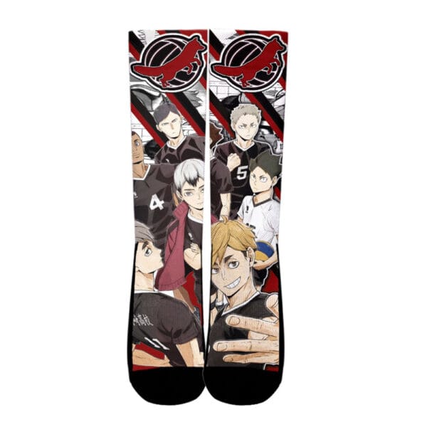 Anime Haikyuu Inarizaki Team Custom Anime Socks For Anime Fans