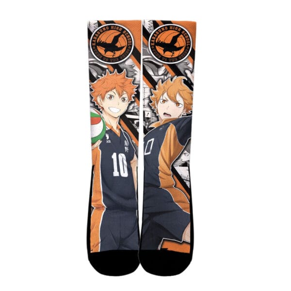 Anime Haikyuu Shoyo Hinata Custom Anime Socks For Anime Fans