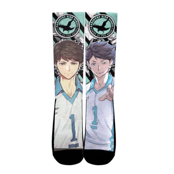 New Haikyuu Toru Oikawa Custom Anime Socks For Anime Fans