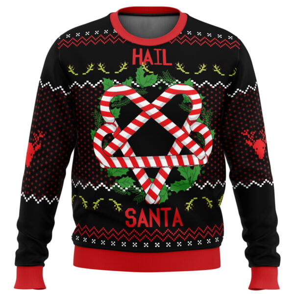 Hail Santa Ugly Christmas Sweater