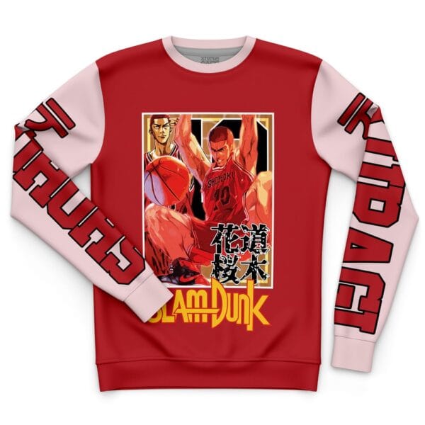 Hanamichi Sakuragi Slam Dunk Streetwear Sweatshirt