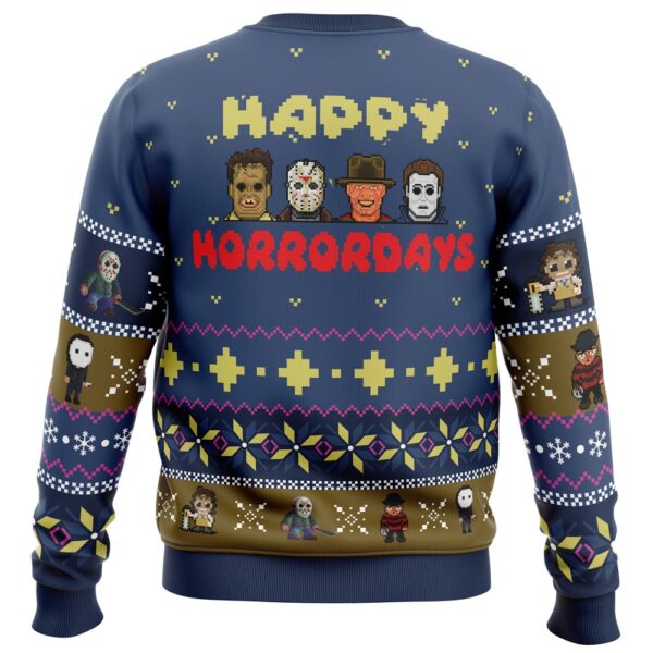 Happy Horrordays Halloween Ugly Christmas Sweater