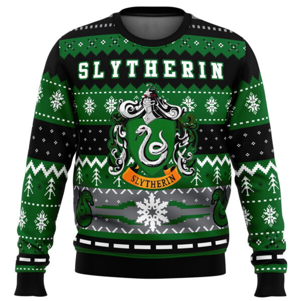 Harry Potter Slytherin House Ugly Christmas Sweater