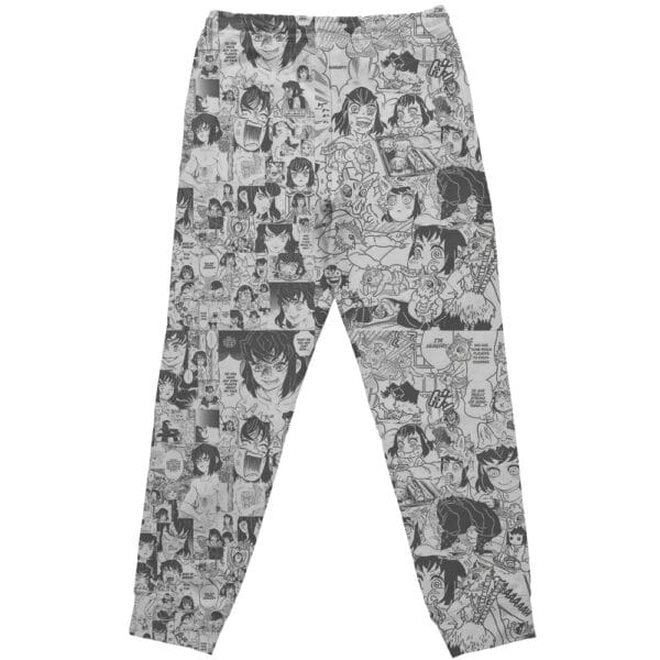 Anime Hashibira Inosuke Manga Collage Demon Slayer Streetwear Sweatpants