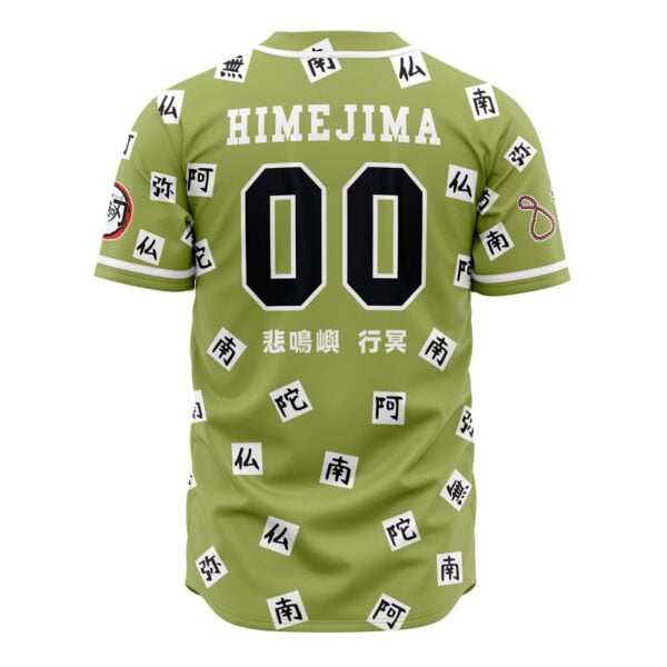 Hashira Gyomei Himejima Demon Slayer Baseball Jersey