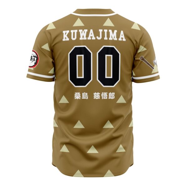 Hashira Jigoro Kuwajima Demon Slayer Baseball Jersey