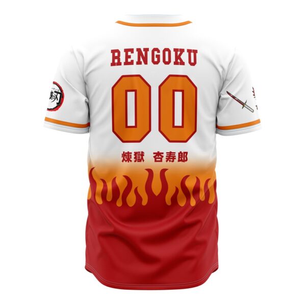 Hashira Kyojuro Rengoku Demon Slayer Baseball Jersey