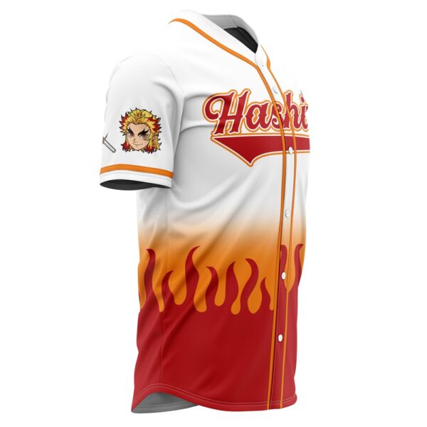 Hashira Kyojuro Rengoku Demon Slayer Baseball Jersey