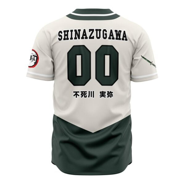 Hashira Sanemi Shinazugawa Demon Slayer Baseball Jersey