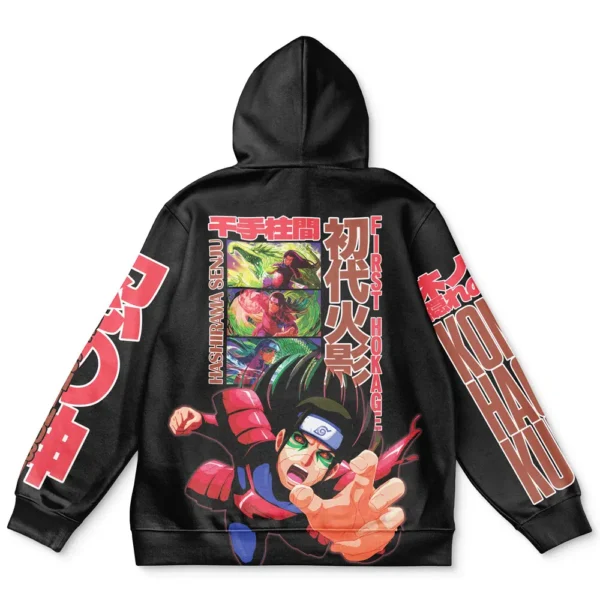 Anime Hashirama Senju V2 Naruto Streetwear Hoodie