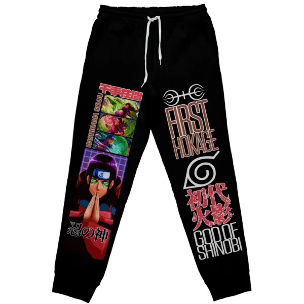 Anime Hashirama Senju V2 Naruto Streetwear Sweatpants