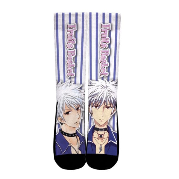 Hatsuharu Sohma Socks Fruits Basket Custom Anime Socks