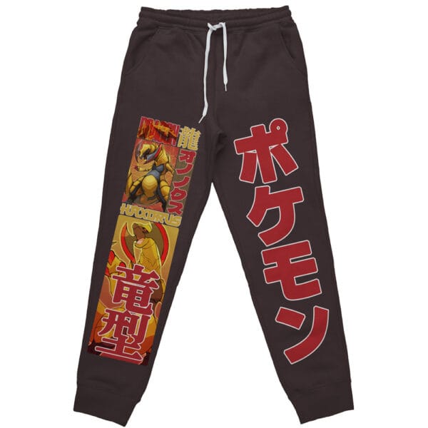 Haxorus Pokemon Streetwear Sweatpants