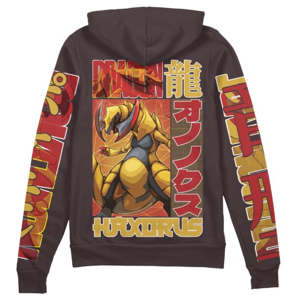 Haxorus Pokemon Streetwear Zip Hoodie Jacket