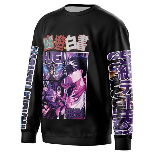 Anime Hiei Yuyu Hakusho Streetwear Sweatshirt