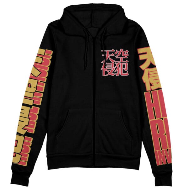 High Rise Invasion Streetwear Zip Hoodie Jacket