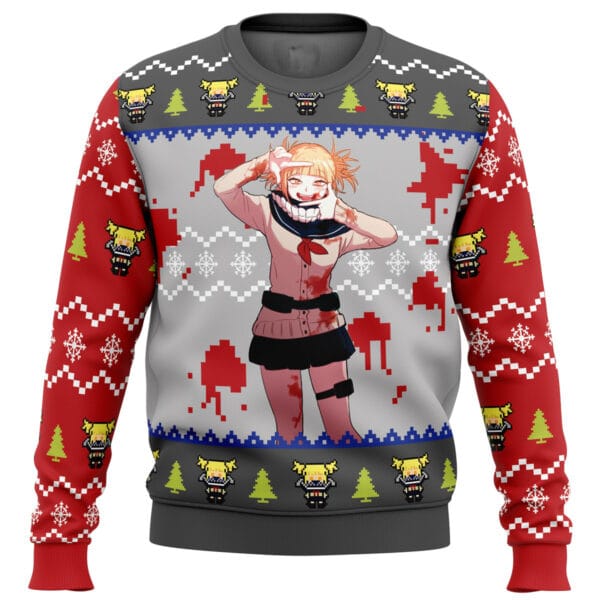 Anime Himiko Toga My Hero Academia Ugly Christmas Sweater