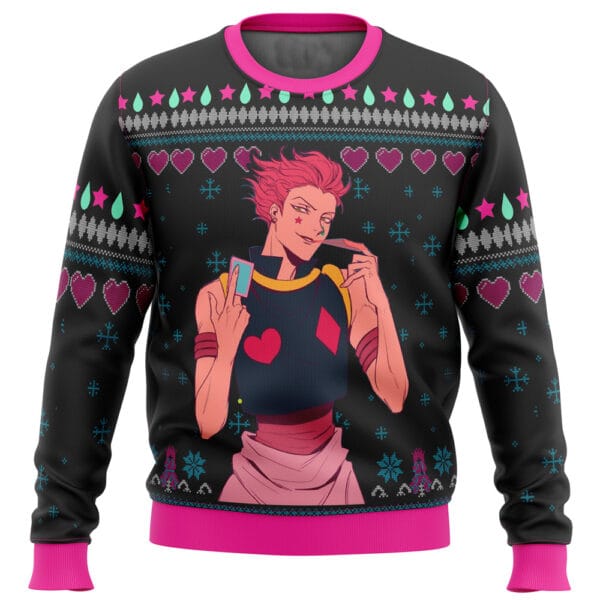 Anime Hisoka Hunter X Hunter Ugly Christmas Sweater