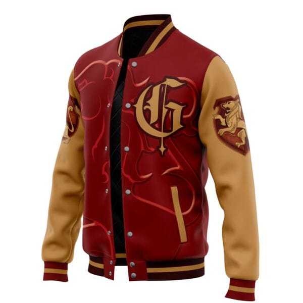 Hogwarts Legacy Gryffindor Harry Potter Varsity Jacket