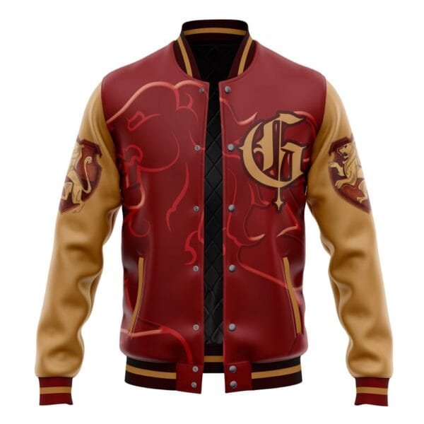 Hogwarts Legacy Gryffindor Harry Potter Varsity Jacket