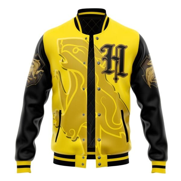 Hogwarts Legacy Hufflepuff V1 Harry Potter Varsity Jacket