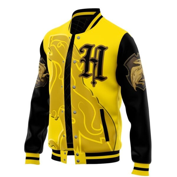 Hogwarts Legacy Hufflepuff V1 Harry Potter Varsity Jacket