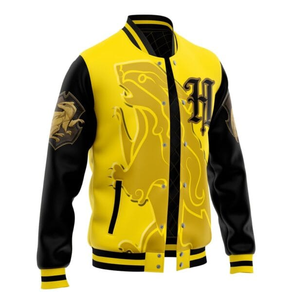 Hogwarts Legacy Hufflepuff V1 Harry Potter Varsity Jacket