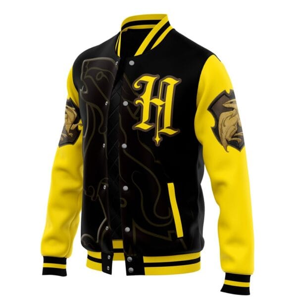 Hogwarts Legacy Hufflepuff V2 Harry Potter Varsity Jacket