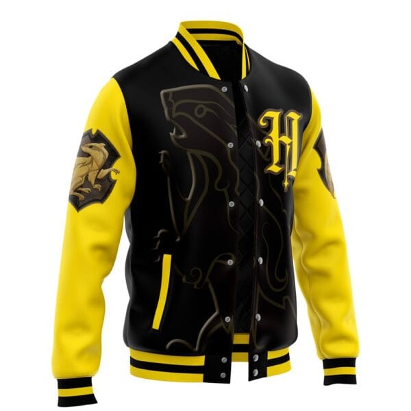 Hogwarts Legacy Hufflepuff V2 Harry Potter Varsity Jacket