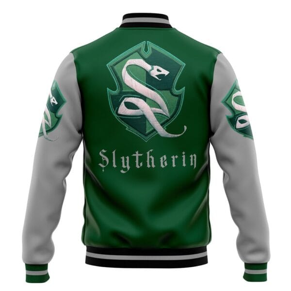 Hogwarts Legacy Slytherin Harry Potter Varsity Jacket