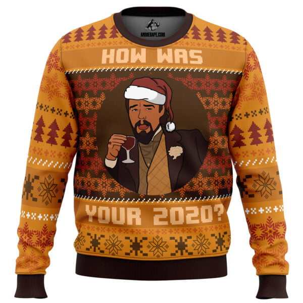 How Was Your 2020 Django Unchained Ugly Christmas Sweater