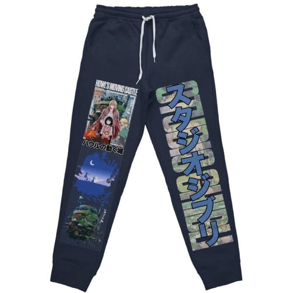 Howls Moving Castle Studio Ghibli Streetwear Sweatpants