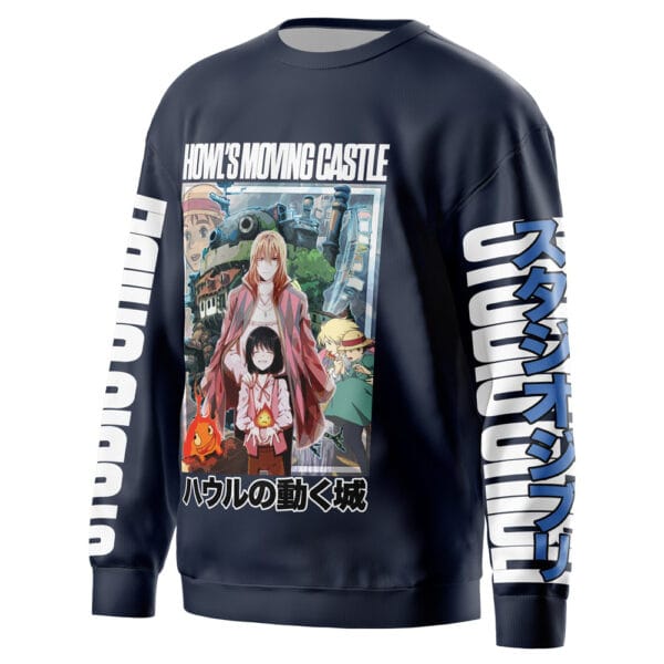 Howls Moving Castle Studio Ghibli Streetwear Sweatshirt